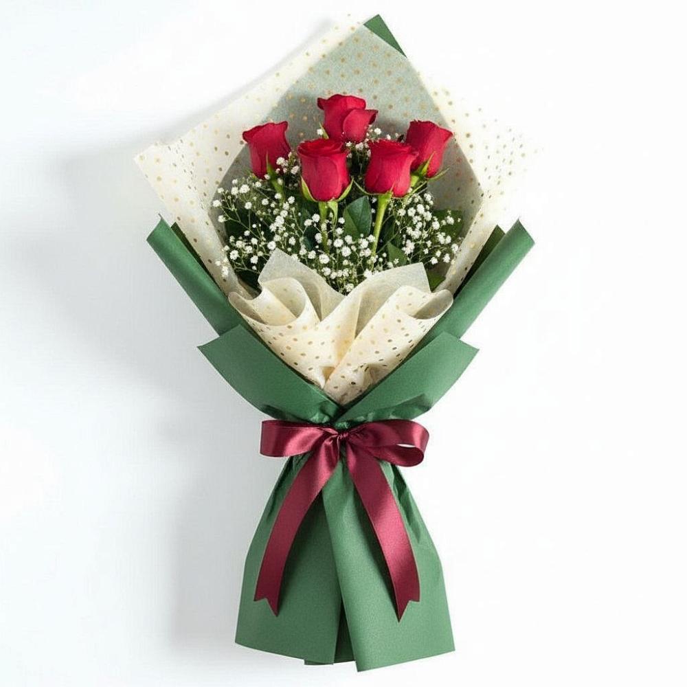 Букет цветов из: Розы в Губской