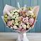 Букет цветов из: Альстромерии и Розы в Губской