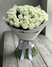 Букет 35 Белых роз в Губской