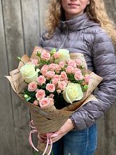 Букет цветов из:  Розы в Губской
