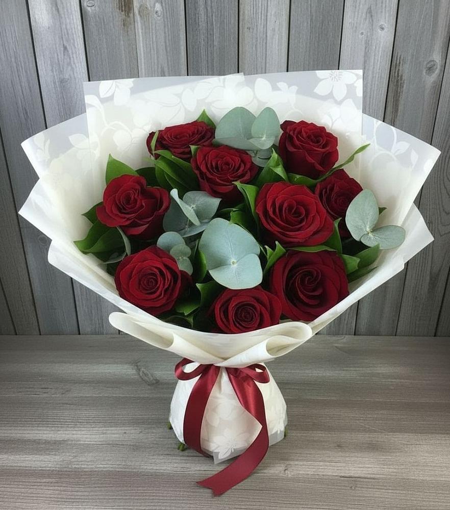 Букет цветов из: Розы в Губской