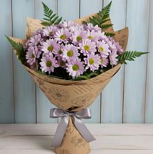 Букет цветов из:  Хризантемы в Губской