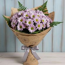 Букет цветов из:  Хризантемы в Губской