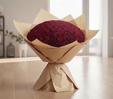 Букет 101 Красная роза #REPLACE_PRED# Губской