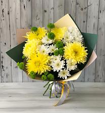 Букет цветов из:  Хризантемы в Губской