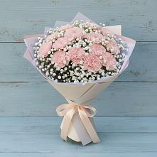 Букет цветов из:  Гвоздики в Губской