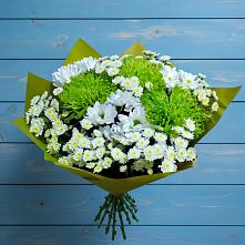 Букет цветов из:  Хризантемы в Губской