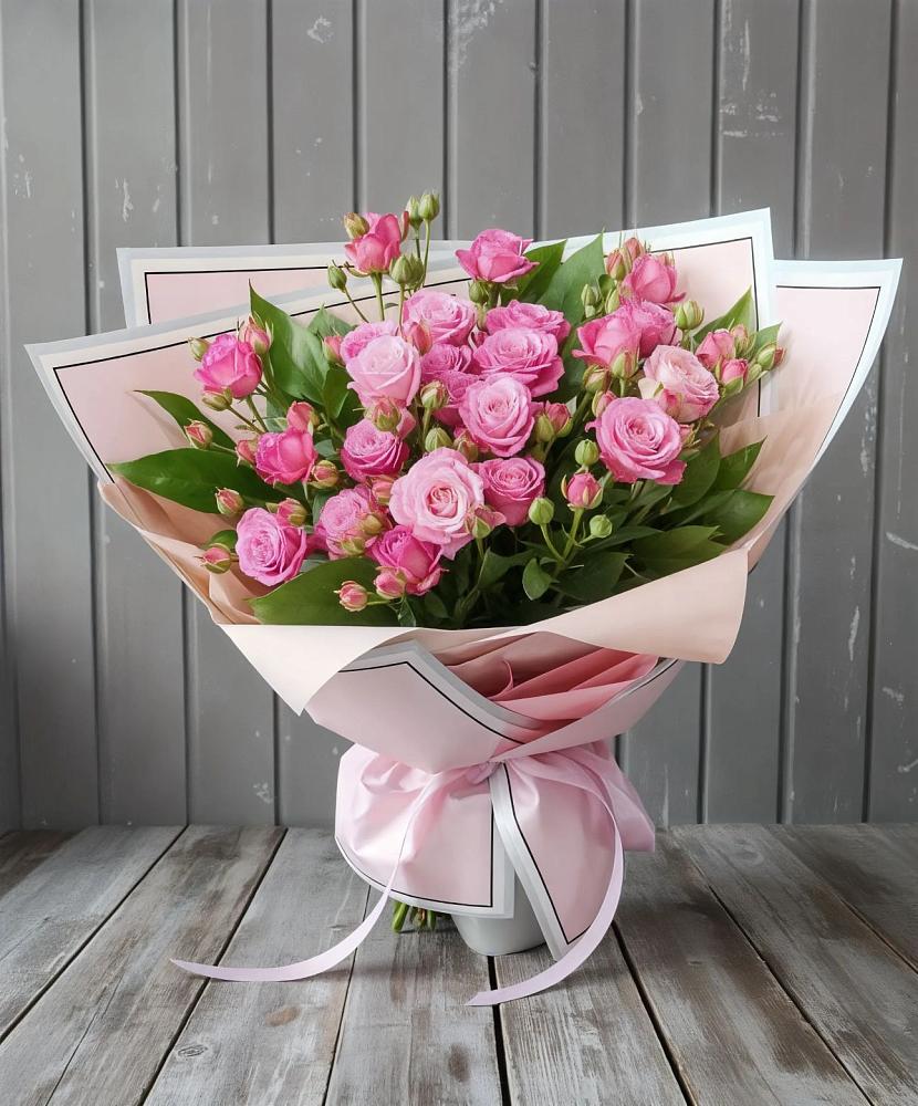 Букет Розовый кустик в Губской