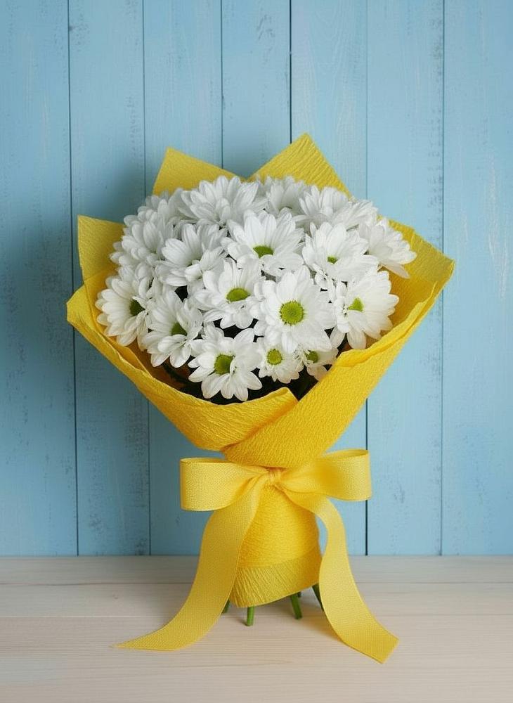 Букет цветов из: Хризантемы в Губской