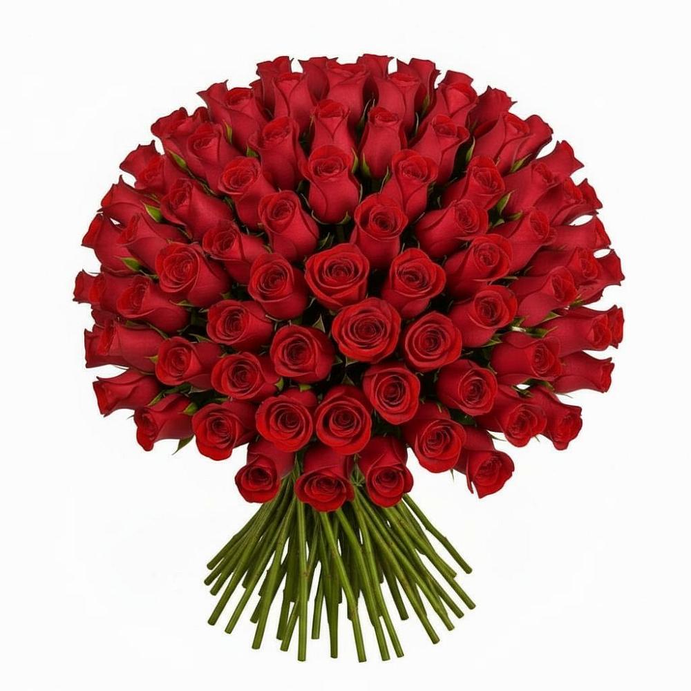 Букет Красные розы Чери Лав в Губской