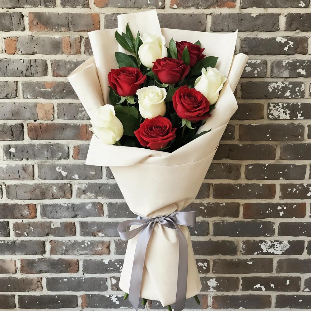 Букет цветов из: Розы в Губской