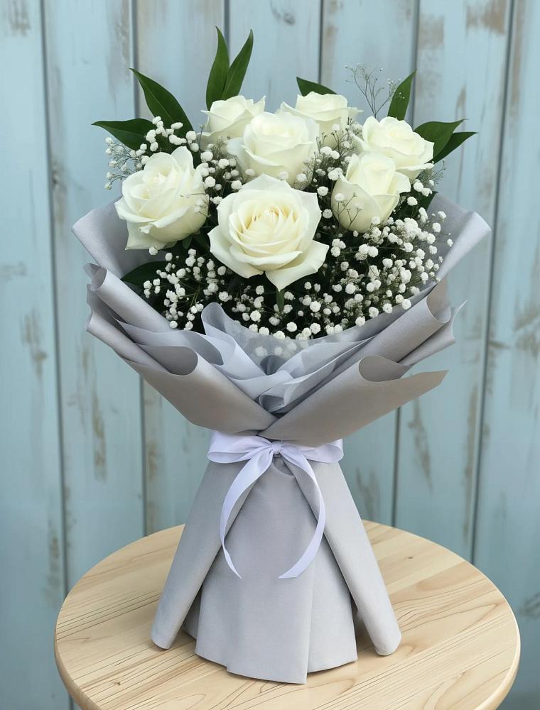 Букет цветов из: Розы в Губской