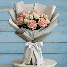 Букет цветов из:  Розы в Губской