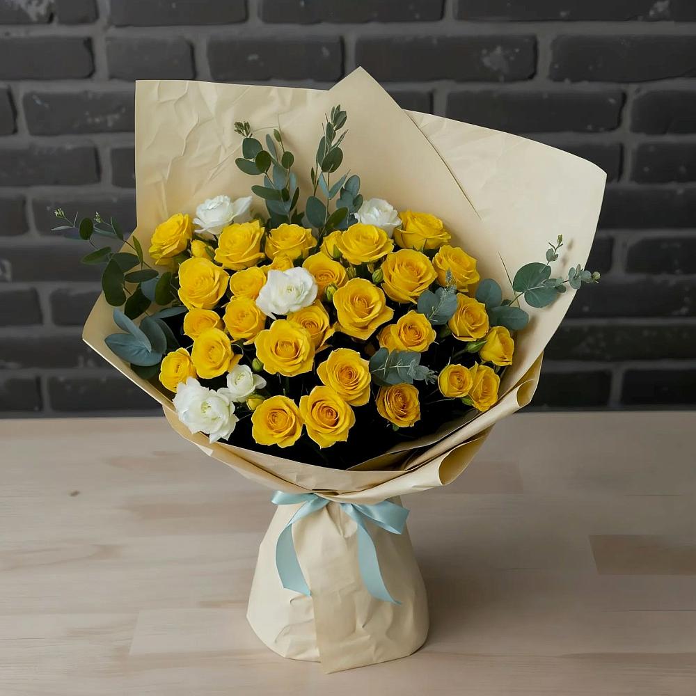 Букет цветов из: Розы в Губской