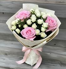 Букет цветов из:  Розы в Губской