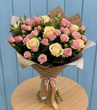 Букет цветов из:  Розы в Губской
