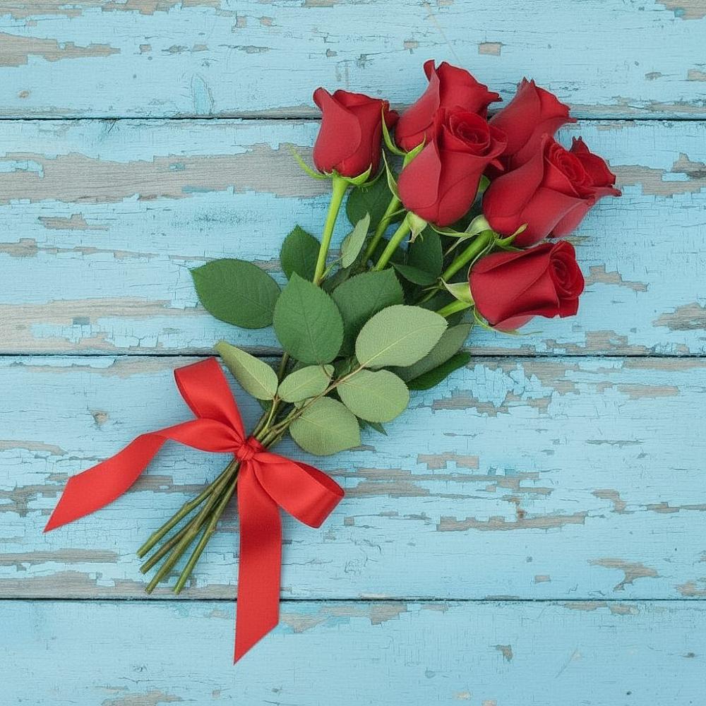 Букет Красные розы в Губской