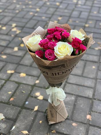 Букет цветов из: Розы в Губской