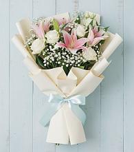 Букет цветов из:  Лилии в Губской