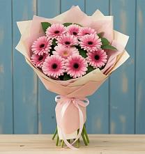 Букет цветов из:  Герберы #REPLACE_PRED# Губской