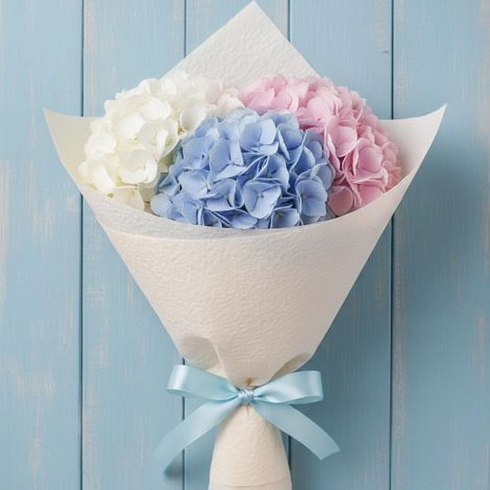 Букет цветов из: Гортензия в Губской